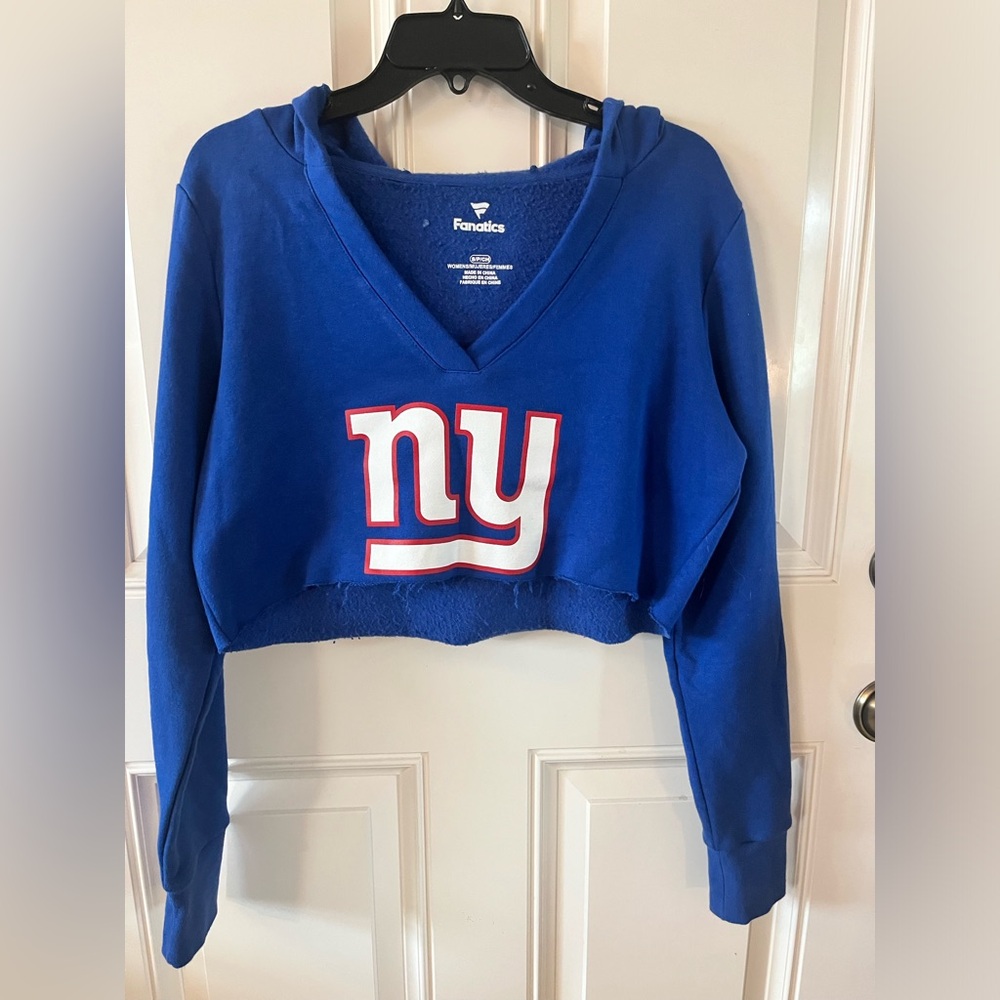 😎 NY Giants cropped hoodie women’s